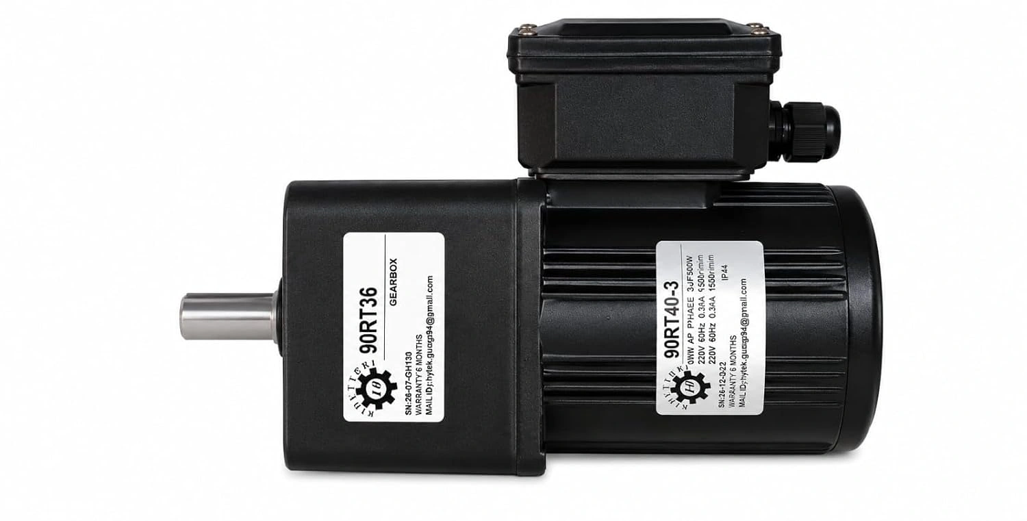 40 watt 36 RPM 220V 3 Phase AC Motor with Gearbox